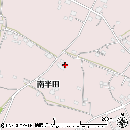 栃木県小山市南半田518-1周辺の地図
