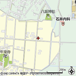 栃木県栃木市大平町牛久388周辺の地図