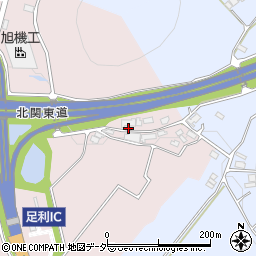 栃木県足利市菅田町751周辺の地図