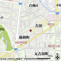 茨城県水戸市藤柄町1417周辺の地図