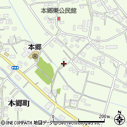 群馬県高崎市本郷町1127-5周辺の地図