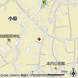 茨城県笠間市小原2127周辺の地図