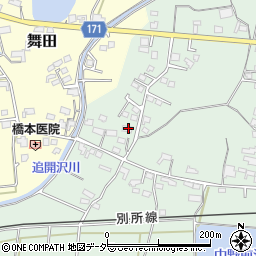 長野県上田市中野881周辺の地図