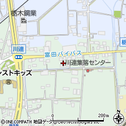 栃木県栃木市大平町川連569周辺の地図