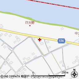 茨城県水戸市圷大野130周辺の地図