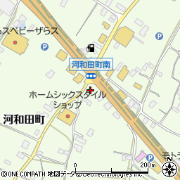 茨城県水戸市河和田町3840周辺の地図