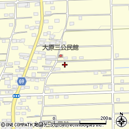 群馬県太田市大原町851-1周辺の地図