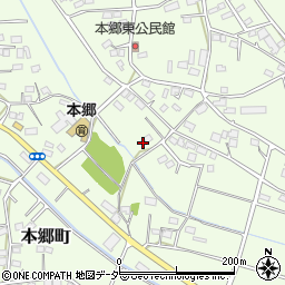 群馬県高崎市本郷町1127-2周辺の地図