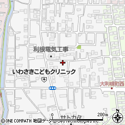 群馬県前橋市箱田町1196周辺の地図