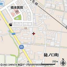 栃木県栃木市樋ノ口町101周辺の地図