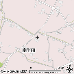 栃木県小山市南半田518-3周辺の地図