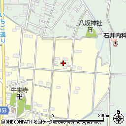 栃木県栃木市大平町牛久416周辺の地図