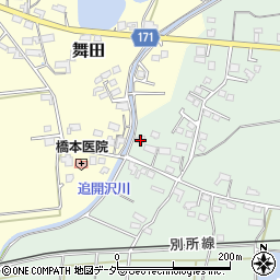長野県上田市中野870-1周辺の地図