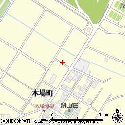 石川県小松市木場町ぬ周辺の地図