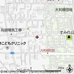 群馬県前橋市箱田町1212周辺の地図