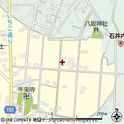 栃木県栃木市大平町牛久414周辺の地図