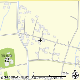 栃木県真岡市長沼651周辺の地図