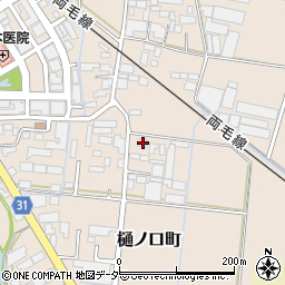 栃木県栃木市樋ノ口町248周辺の地図