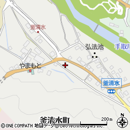 石川県白山市釜清水町ヘ41周辺の地図