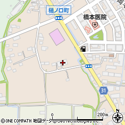 栃木県栃木市樋ノ口町461-1周辺の地図