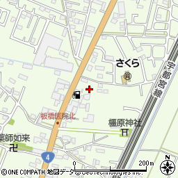 栃木県小山市羽川444周辺の地図