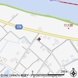 茨城県水戸市圷大野264周辺の地図