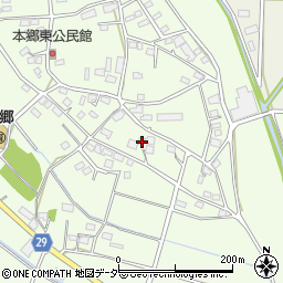群馬県高崎市本郷町2022周辺の地図
