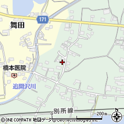長野県上田市中野878-8周辺の地図