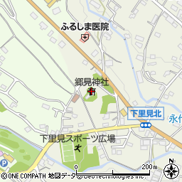 郷見神社周辺の地図