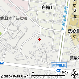 茨城県水戸市元吉田町62周辺の地図