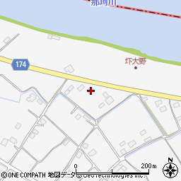 茨城県水戸市圷大野262-1周辺の地図