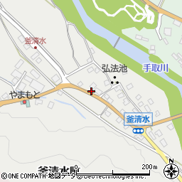 石川県白山市釜清水町ヘ28周辺の地図