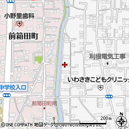 群馬県前橋市箱田町1387周辺の地図