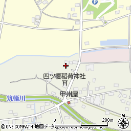 茨城県桜川市友部521-3周辺の地図