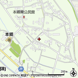 群馬県高崎市本郷町2013周辺の地図
