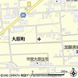 群馬県太田市大原町1451-10周辺の地図