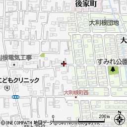 群馬県前橋市箱田町1164周辺の地図