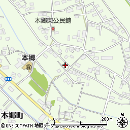 群馬県高崎市本郷町2009周辺の地図