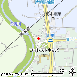 栃木県栃木市大平町下皆川1283周辺の地図