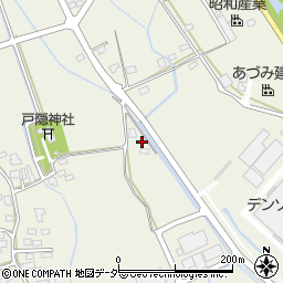 長野県安曇野市穂高北穂高2582周辺の地図