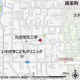 群馬県前橋市箱田町1174周辺の地図