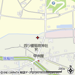 茨城県桜川市友部528-2周辺の地図