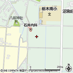 栃木県栃木市沼和田町49周辺の地図
