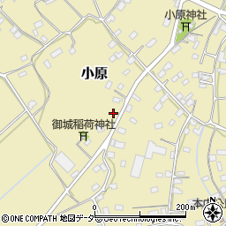 茨城県笠間市小原2205周辺の地図