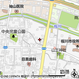 茨城県桜川市岩瀬102周辺の地図