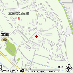 群馬県高崎市本郷町2014周辺の地図