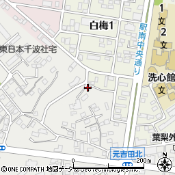 茨城県水戸市元吉田町55-13周辺の地図
