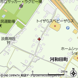 茨城県水戸市河和田町3593周辺の地図