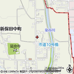 群馬県高崎市新保田中町591周辺の地図