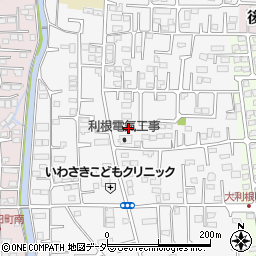 群馬県前橋市箱田町1144-3周辺の地図